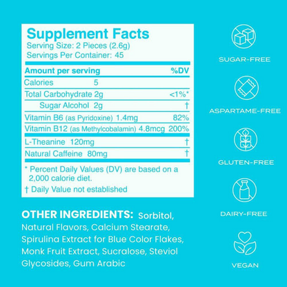 Energy Mints – 90-Count Pressed Tablets